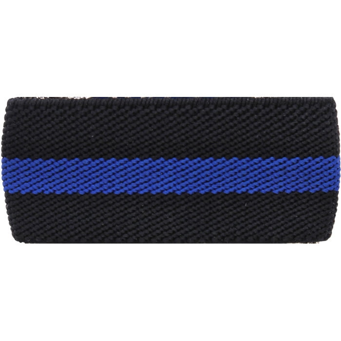 lot of 12 Support Arm Band Thin Blue Line Mourning Memorial 