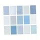 thumbnail image 5 of 15 piezas de papel para álbumes de recortes, papel decorativo, papel texturizado de color sólido, especial Azul, 5 of 7