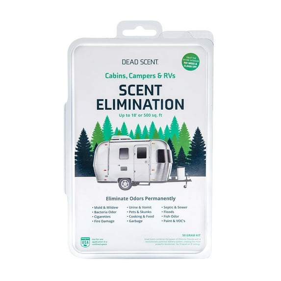 Cabin, Camper or RV Odor Eliminator