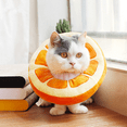 thumbnail image 1 of Collier pour Chat, Collier pour Chat, Anti-Lichage (Orange m), 1 of 4