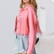 thumbnail image 3 of Chaquetas vaqueras con lentejuelas y letras bolsillos chaqueta vaquera para mujer chaqueta informal atuendo diario, 3 of 7