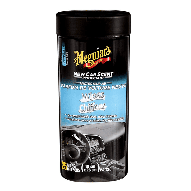 Meguiar's G4200 Multi Surface Cleaning Wipes - New Car Scent - Pack of 25 