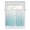 Aqua Ombre Stripe, variant on Kitchen Curtains 54 Inches length, Aqua Ombre Stripe Window Treatment Curtain Drapes, Modern Abstract Art Gradient Striped Thermal Insulated Drapes for Basement Hotel RV, 42"x54", 2 Panels