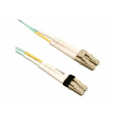 Tripp Lite 5M 10Gb Duplex Multimode 50/125 Fiber Patch Cable (Mini LC/LC) - Aqua