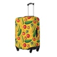 thumbnail image 2 of Kdxio Colorful Vegetables Pattern Luggage Cover for Travel,Elastic and Durable,Fits 18-32 Inch,-No luggage included, 2 of 8