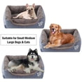 thumbnail image 3 of Dog Bed Washable Dog Sofa Pet Dog Cat Bed Sizes: S: 45cmx35cmx12cm, 3 of 5