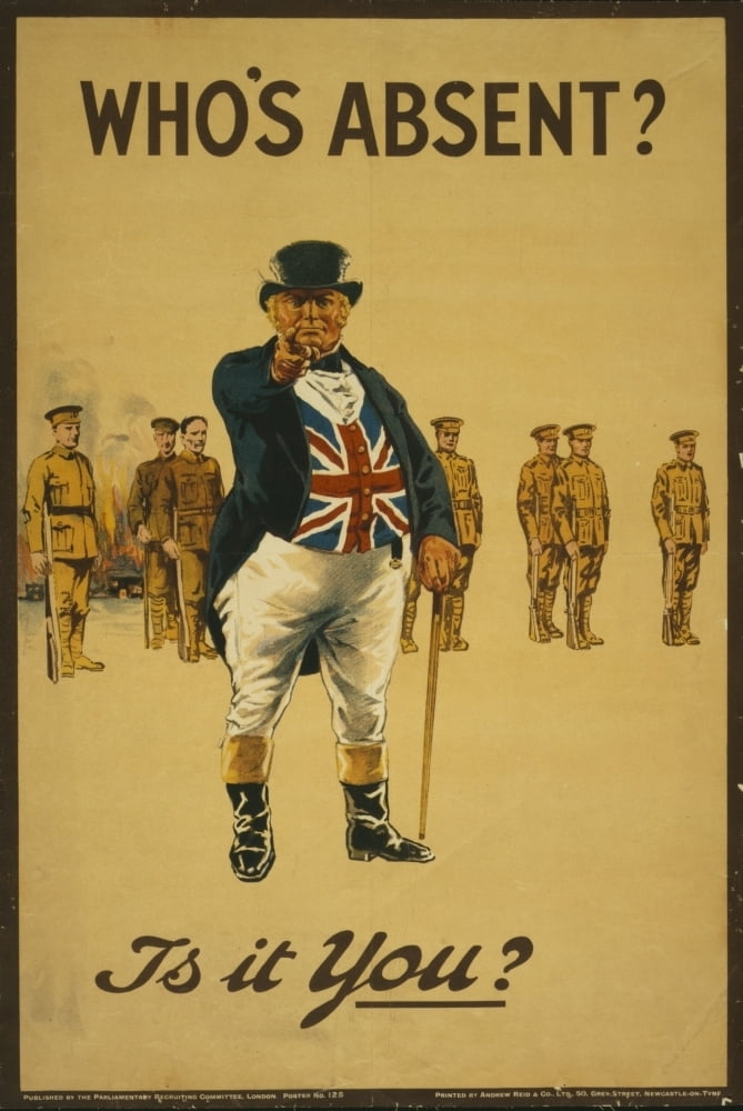 Parliamentary Rec Com How England Raised An Army 1917 Who s Absent Is 