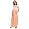 thumbnail image 3 of Bimba Stylish Solid Dungaree For Womens Adjustable Strap Loose Rayon Romper Pants, 3 of 6