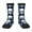 3 Black, variant on white arrow Skull Pattern Children's Socks, Socks Gifts ,kids Crew Soft Cotton Socks , Moisture-Wicking, Durable, Ideal for Daily Wear & Sports