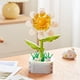 thumbnail image 4 of Kit de bloques de construcción de flores Treingi 2024, juguetes para ensamblar plantas en macetas inmortales, adornos para decoración del hogar, regalos de cumpleaños y Navidad para niños, 4 of 5