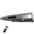thumbnail image 1 of Crown 30 Inch 800 CFM Stainless Steel Range Hood with Remote, 1 of 11