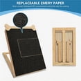 thumbnail image 3 of Viyuse Dog Nail Scratch Board with Treat Box Set, Large Board and Mini Handheld Pad, at-Home Alternative to Clippers and Grinders, 3 of 9