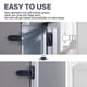 thumbnail image 5 of 1 paquete de pestillo de cerradura de puerta de refrigerador, cerradura de seguridad para niños (negro), 5 of 5