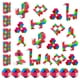 thumbnail image 1 of Rompecabezas con forma de cubo Fidget Snake, juguete Aubrogo, obsequios para fiestas, 30 unidades, 1 of 7
