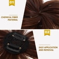 thumbnail image 4 of Miangastore Pièce de Cheveux à Clipser, Coiffe, Cheveux Clairsemés, Femmes, Fibre, Wiglet, Clip, Postiche, Wiglet, 4 of 8