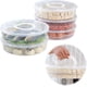thumbnail image 1 of Contenedor de almacenamiento de alimentos con tapa y asa, apto para microondas y congelr, recipiente redondo de alimentos para empanadillas, 1 of 3