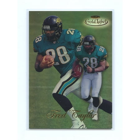 - 1998 Topps Gold Label #17 Fred Taylor Jacksonville Jaguars Rookie Card