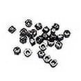 thumbnail image 3 of binifiMux 30pcs Black 6-32 Nylon Inserted Lock Nuts, Self Locking Nuts, 3 of 4