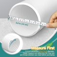 thumbnail image 3 of Air Conditioner Exhaust Vent Hose - 5.9 inch Diameter, 80" Length, Universal Clockwise Thread Air Vent Compatible with Whynter, Frigidaire,, 3 of 7