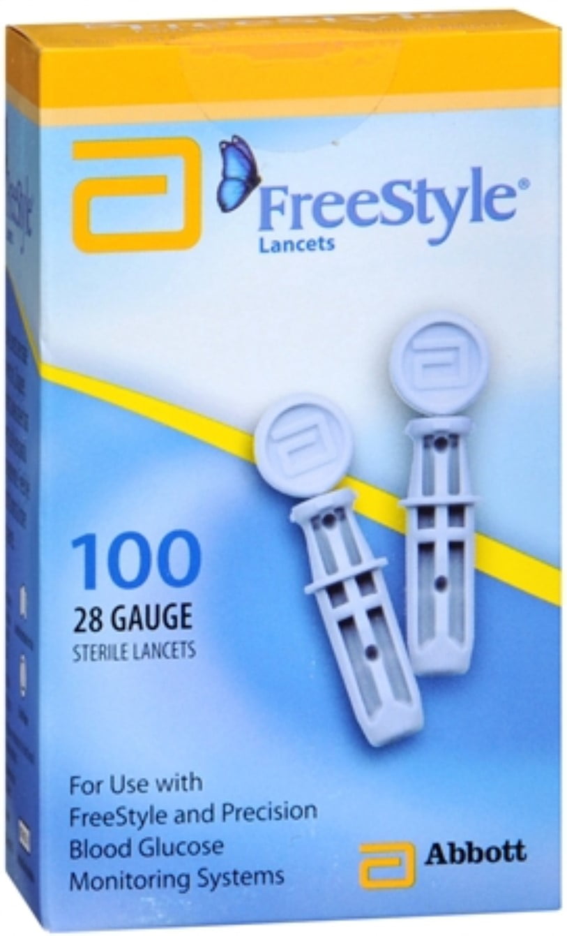 FreeStyle Lancets 100 Each (Pack of 2) - Walmart.com