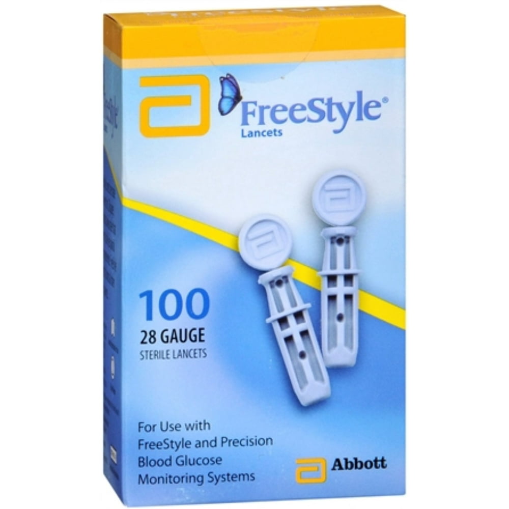 FreeStyle Lancets 100 Each (Pack of 2)