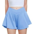 thumbnail image 5 of Ruyang Girls Sport Workout Skirts Mid Waist Outdoor Athletic Solid Short Skirt Teen Kids Stretchy Soft Dress Bottoms, 5 of 5