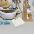 thumbnail image 4 of Worgeous 1Pcs Dollhouse Bathroom Sink Miniature Bathtub for Bathroom Setup in 1.57X1.57X1.18In, 4 of 7