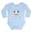 Sky Blue, variant on CafePress - Kiniart Bedlington Ter Long Sleeve Infant Bodysuit - Long Sleeve Cotton Baby Bodysuit