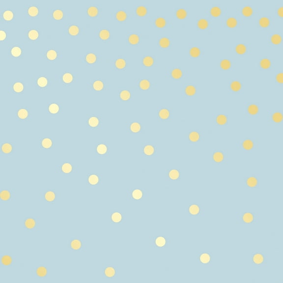 Tempaper Falling Dots Peel and Stick Wallpaper Border, 6" x 15'