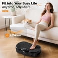 thumbnail image 6 of Vibration Plate Exercise Machine - 300 lbs Capacity, 120 Speeds, 9 Modes for Home Fitness & Muscle Toning, 6 of 7
