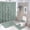 style-154, variant on 4 Piece Decor Shower Curtains Sets with Non-Slip Rugs Toilet Lid Cover And Bath Mat Bathroom Decor Set Cute Sleeping Sloth on Branch Bath Curtain Sloth Funny Lazy Animal Set