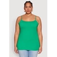 thumbnail image 2 of Womens Plus Size Basic Shelf Bra Cami, 2 of 5