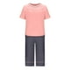 thumbnail image 5 of Set de Lavado Corporal para Mujeres Casual Suelto con Cojín de Pecho Cuello Redondo Conjunto de Pantalones Cortos de Manga Corta, Traje de Dos Piezas para Diario, 5 of 6
