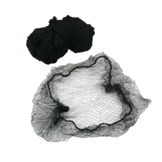 100 - Piece Elastic Hair Net for Various Hairstyles and People with Breathable and Durable Design