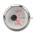 thumbnail image 2 of 52MM Bateau Jauge de Compensation, DC9-32V Bateau en Acier Inoxydable Trim Balance Jauge Mètre, Précision de Lecture Jauge de Compensation Marine avec 7 Rétro-Éclairage de Couleur, Jauges Marines pour Yachts,, 2 of 8