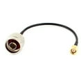 thumbnail image 4 of SMA-J Male to N-J Male RG174 Coaxial Cable Pigtail 15cm, 4 of 4