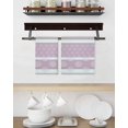 thumbnail image 3 of Farm Fruits Kitchen Dish Towels for Drying Dishes Set of 2, Watermelon Lemons Peach Pink Grey Striped Waffle Weave Microfiber Hand Tea Bathroom Towels Quick Dry & Absorbent Towel 15.7x23.6, 3 of 7