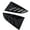 Glossy Black, variant on YAHHU Glossy Black Rear Window Louvers Cover Automotive Exterior Accessories For Toyota GR86 Subaru BRZ 2021-2024