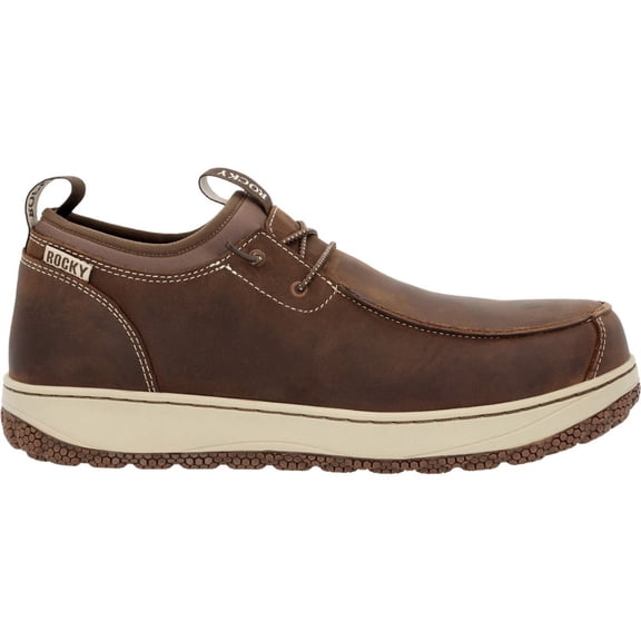 Rocky Dry-Strike SRX Composite Toe Work Shoe, Dark Taupe, Size 9(M)