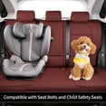 thumbnail image 6 of EKR Custom Fit RAV4 Seat Covers for Toyota RAV4 2019- 2025 LE,XLE,XLE Premium,Limited Full Set,Faux Leather(Burgundy), 6 of 8