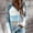L-Sky Blue, variant on 2025 Women Winter Solid Leopard Print Cardigan for Women Knitted Loose Hooded Long Loose Cardigan Sweater Pocket Coat