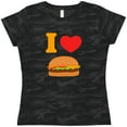 thumbnail image 3 of Inktastic I Love Cheeseburgers Women's T-Shirt, 3 of 5