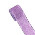 thumbnail image 2 of Arghm Purple Satin Ribbon,4.5m Packing Decoration,Craft Party Supplies,2.5inch Floral Bow Material,Gift Wrapping DIY Accessories, 2 of 6