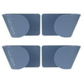 thumbnail image 1 of 1 Set 4pcs ABS Punch Free Kitchen Pot Lid Storage Racks Pot Lids Holder (Blue), 1 of 9