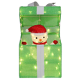thumbnail image 5 of Christmas Lighted Gift Box Decoration, 60 Warm White LED Lights, Weather-Resistant Metal & Waterproof Fabric, Easy Setup for Home, Yard, Patio, 5 of 11