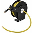 thumbnail image 2 of Topcobe 3/8" x 50' Retractable Air Compressor Hose Reel, Ceiling/Wall Mount Heavy Duty Double Arm Steel Reel, 2 of 13