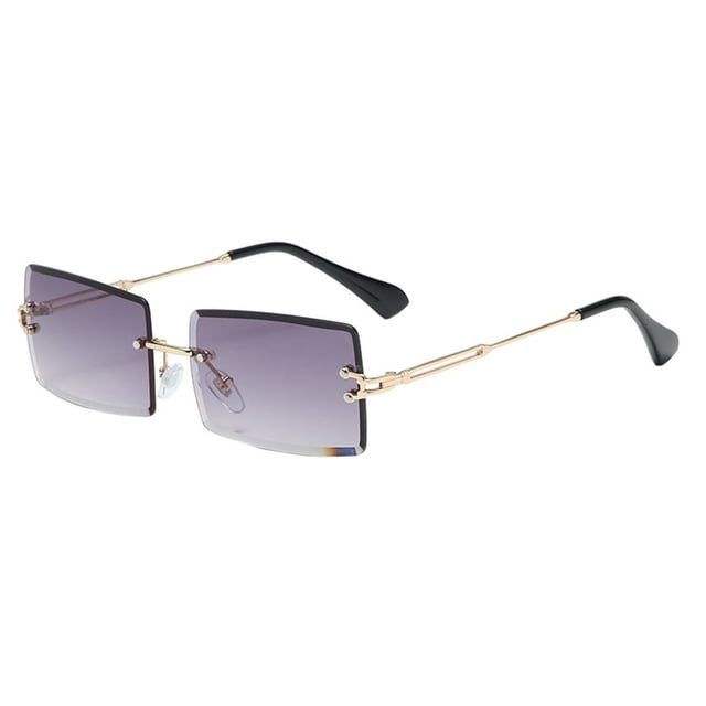 Gafas de sol Sunnimix Cuadradas sin montura Gradiente Gris
