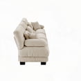 thumbnail image 2 of Soft and Elegant 3-Seater Chenille Sofa: Deep Seat, Cloud-Like Cushions, Living Room Furniture, 2 of 19