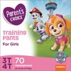 Parent's Choice Training Pants for Girls, Size 3T-4T, 70 Count