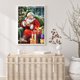thumbnail image 4 of Cuadros Decorativos Kit de pinturas de diamantes de imitación para dormitorio y aula Ehuebsd mosaico de diamantes 5D artesanal de Papá Noel taladro redondo completo imágenes colgantes, 4 of 9